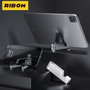 aluminum table cell foldable extend desktop tablet holdersupport desk for iphone ipad adjustable mobile phone holder stand free global shipping