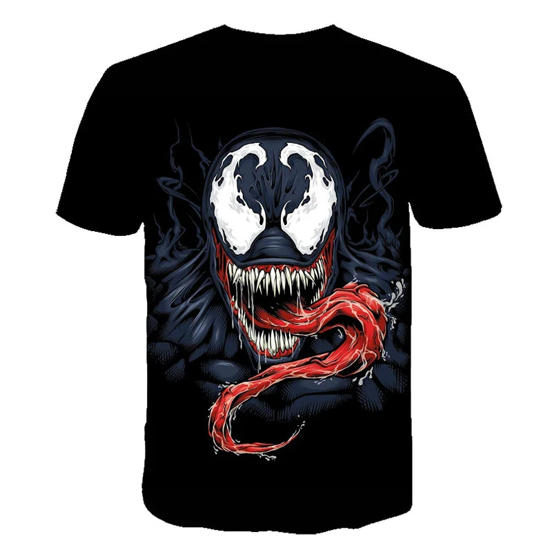 

2021 New Summer T shirt Men Streetwear Funny Hot movies Short Sleeve Tees Tops Male Clothes Casual 3D Print Tshirt men clothing