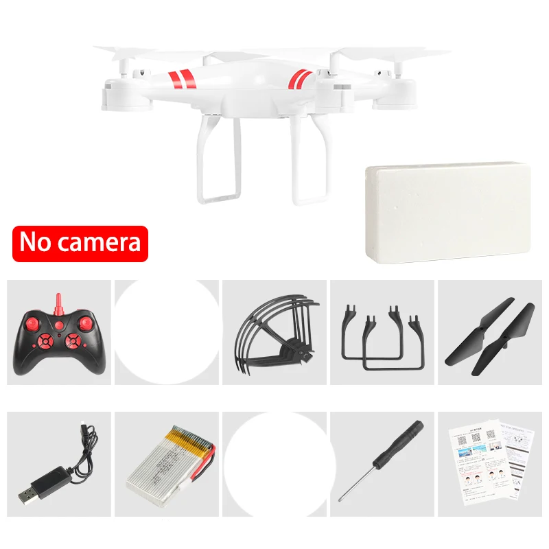 No camera Дрон 4k камера HD Wifi передача от первого лица Дрон воздушное давление фиксированная высота четыре оси Самолет rc вертолет Дрон с камеройквадрокоптер с камерой квадрокоптер с камерой профессиона квадракоптер вертолет - Цвет: No camera