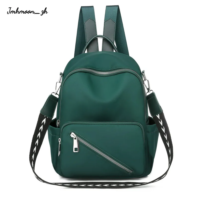 

Women Backpack 2021 Fashion Women Travel Bag College Schoolbag Solid Color Single Shoulder Bags For Teenage Girls Mochila Mujer