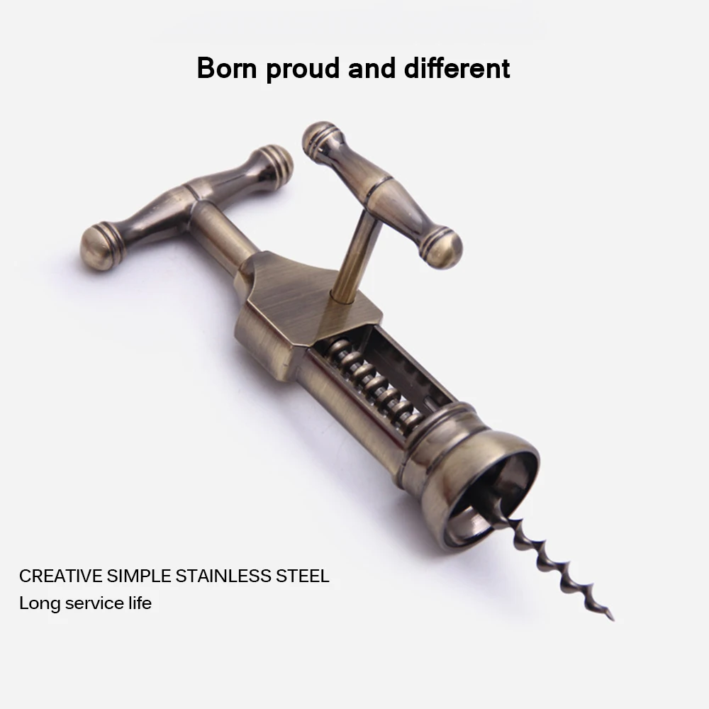 Открывалка для вина металлическая открывалка старинная стойка в винтажном стиле