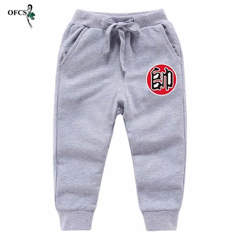 Осенняя Брендовая детская одежда спортивные брюки для 2-12 лет длинные