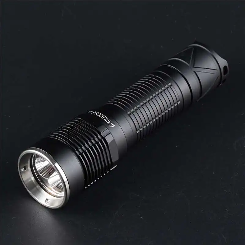 Convoy S12 3x SST20 / Nichia 219C 2300LM 6000mAh Выход мощный фонарик 18650 21700 для кемпинга светодиодный