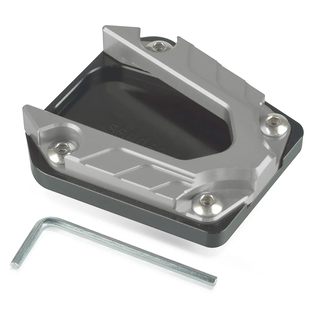 

For Niu N1S U1 U+B US N-GT U1c NQi Uqi+ MQis Motorcycle CNC Kickstand Foot Side Stand Extension Pad Support Plate Enlarge Stand