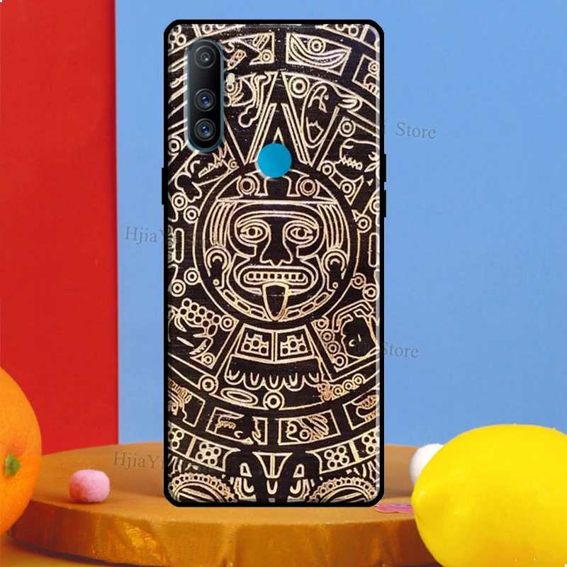 Чехол с календарем Mayan для OnePlus Nord 2 9R 9RT 8T 9 Pro чехол OPPO Realme GT Master 7 8 C3 C21 Neo - купить по