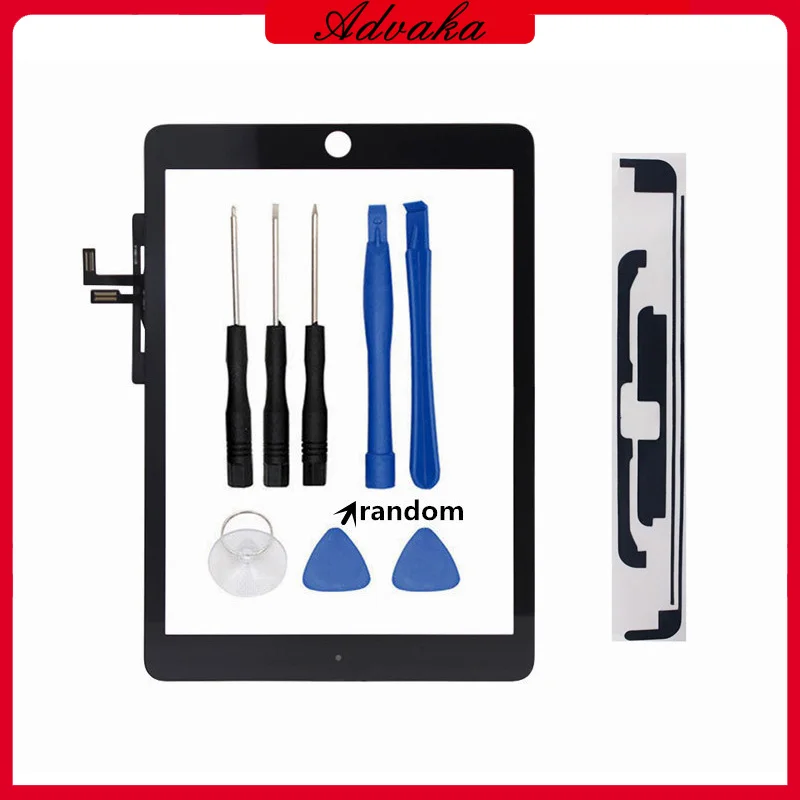 Advaka сенсорный экран дигитайзер стеклянная панель Объектив сенсор Замена для IPad