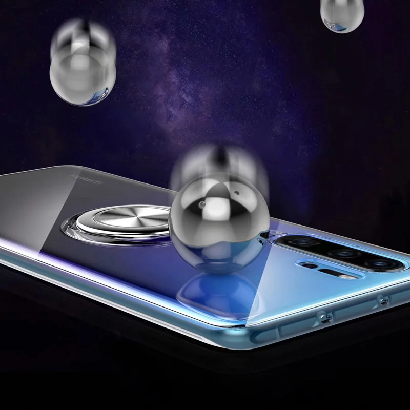 Кронштейн чехол s для huawei P30 Pro роскошный Магнитный Автомобильный держатель