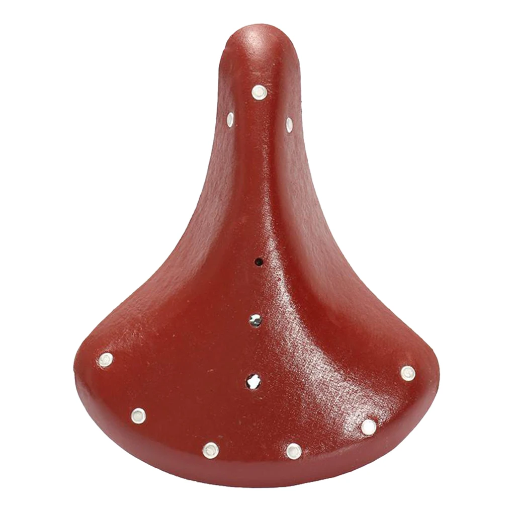 

Classic Bicycle Leather Saddle Retro Vintage Style Road Bike Mountain Bike Seat Saddle Replacement