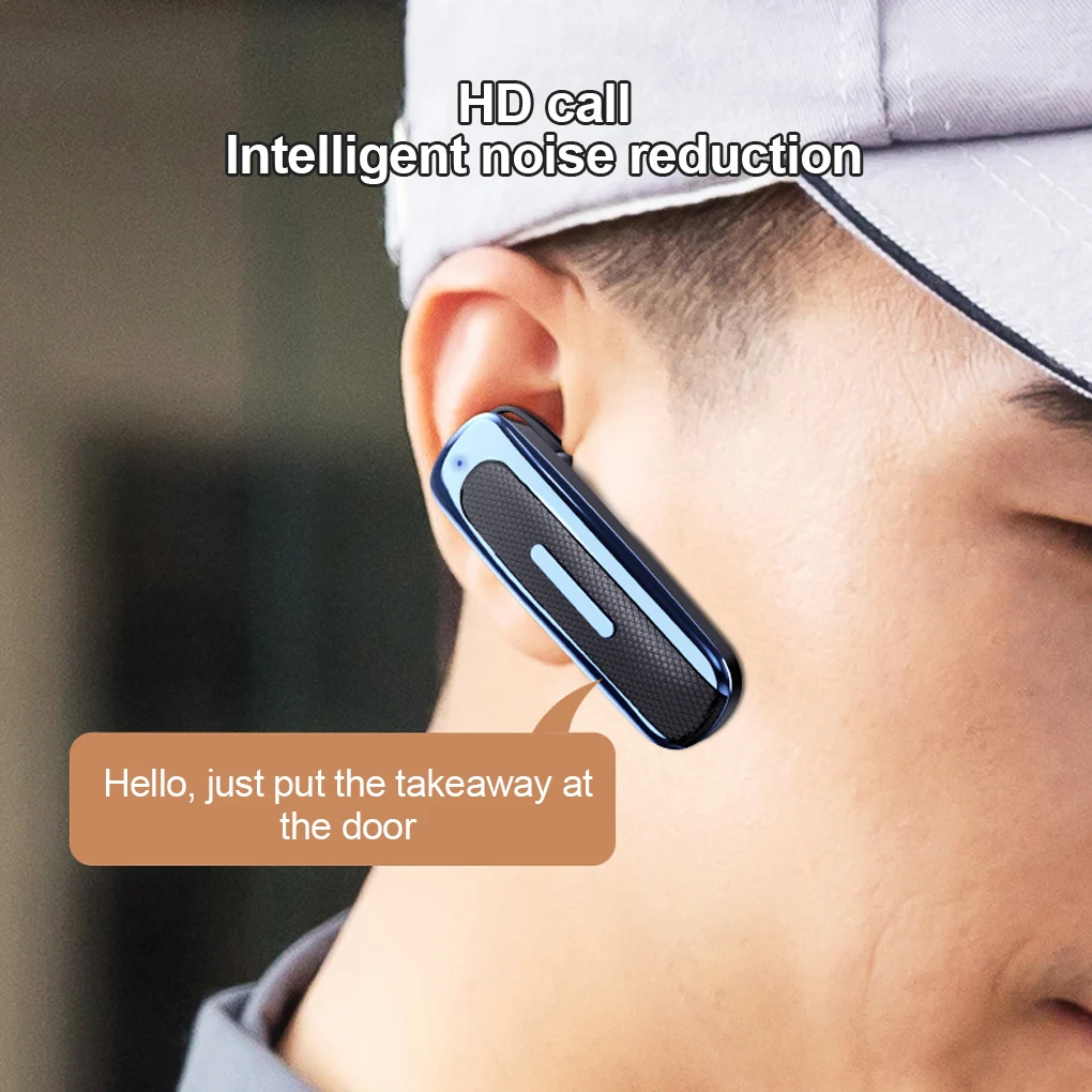 Беспроводные наушники-вкладыши с шумоподавлением дорожная гарнитура кнопкой