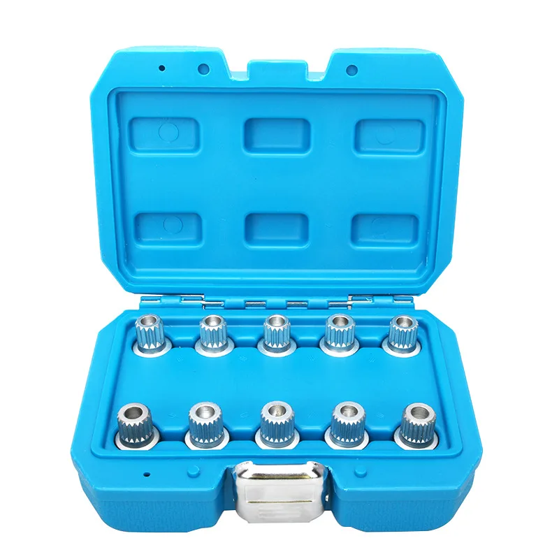 

10PCS Car Anti-theft Wheel Bolt Lock Nut Key For BMW 1 3 5 6 7 Series Mini X1 X2 X3 X4 X5 X6 Disassembly Repair Tools