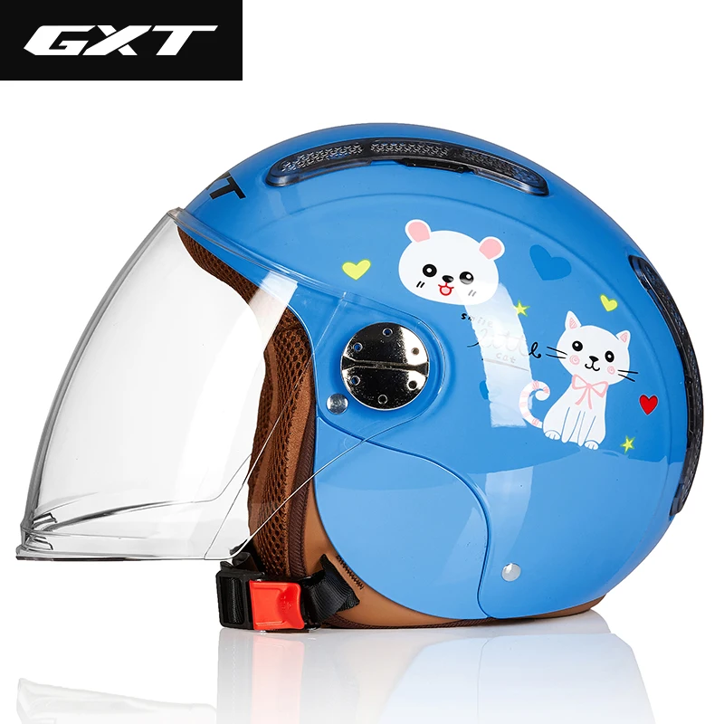 GXT Four Seasons шлем Детский Электрический мотоцикл для родителей и детей половина