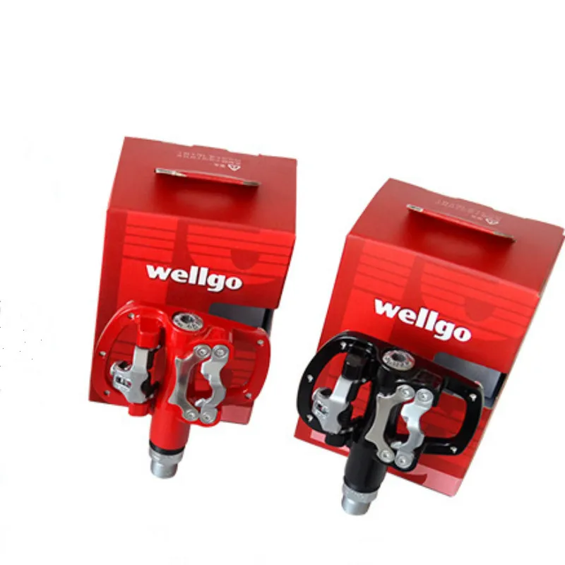 MTB горный велосипед бесклипсовый авто замок педали с бутсами SPD совместимый