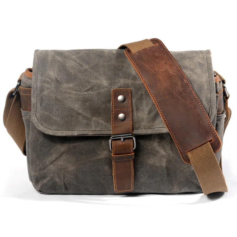 2 шт. Ретро водонепроницаемая сумка для камеры пакеты фотографии Dslr наплечный