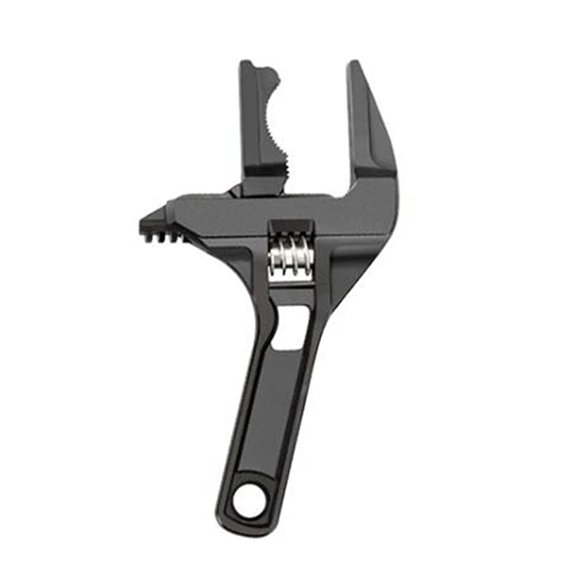 

Multi-Function Plumber Wrench Repair Adjustable Wrench Short Shank Large Opening Bathroom Spanner