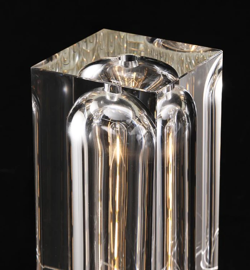 Роскошный светодиодный хрустальный Настольный светильник современный декор для