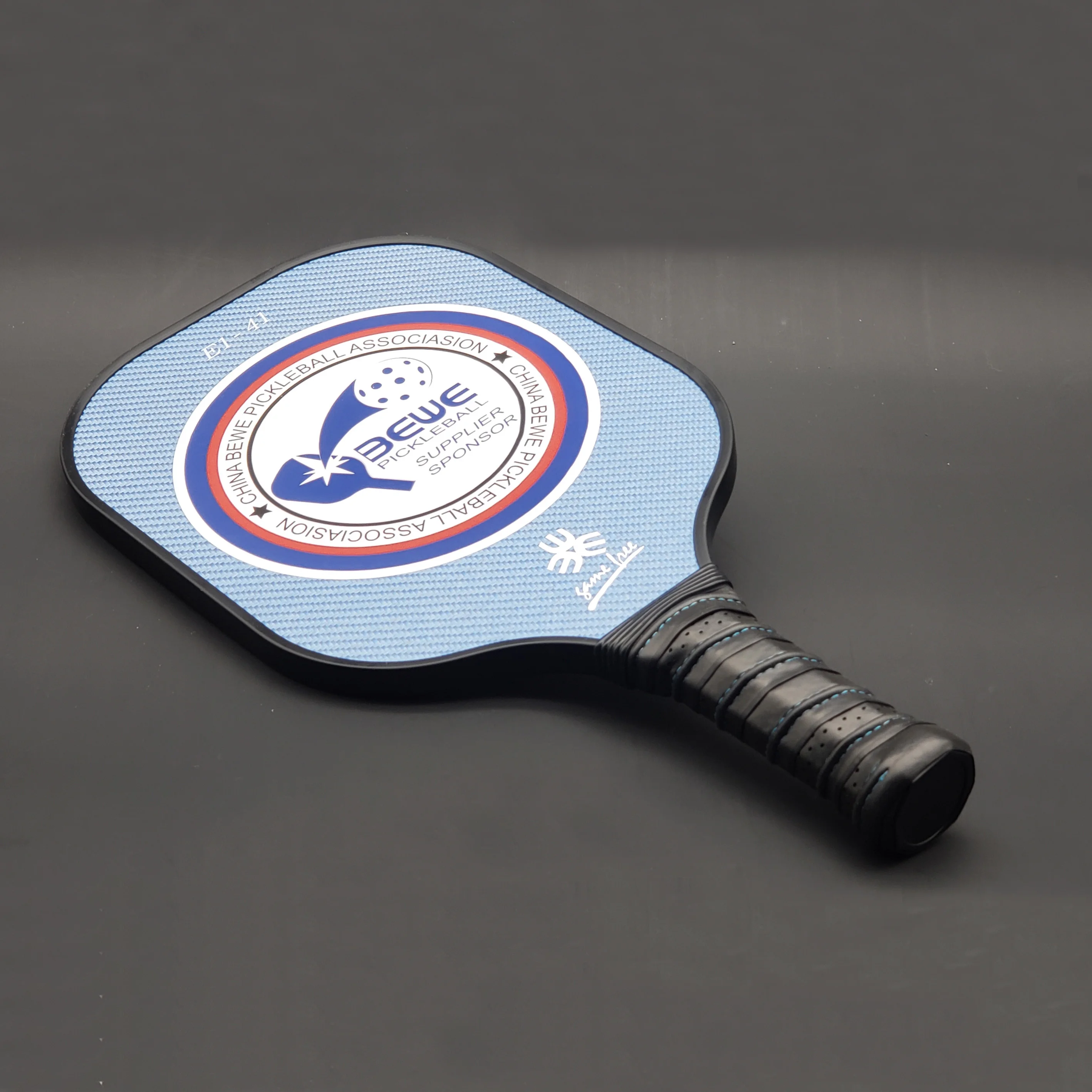 Бесплатная доставка Быстрая BEWE печать ПЭ соты USAPA графит углерода пикклбол весло