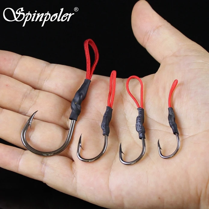 Рыболовный крючок Spinpoler 5 шт./лот рыболовные крючки из высокоуглеродистой стали