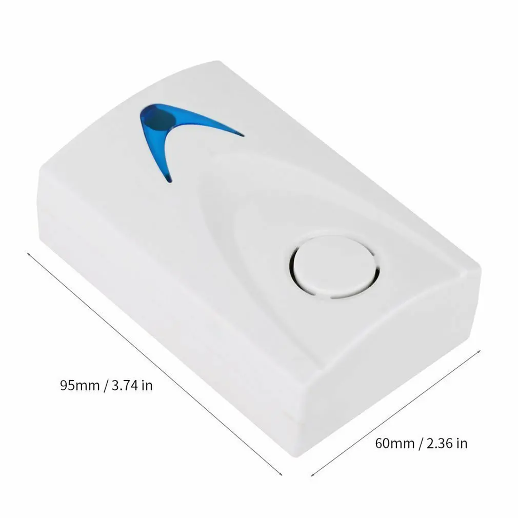 

504D LED Wireless Chime Door Bell Doorbell Remote control practical Home Security Use Smart Door Bell