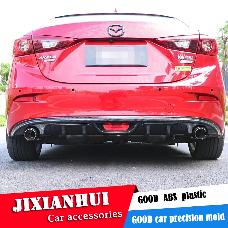 Для Mazda 3 Axela Body kit спойлер 2017-2019 для SCK ABS задний передний бампер диффузор защитные