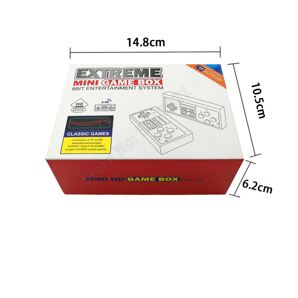 Портативная игровая консоль детство ретро мини Классический 4K ТВ HD 8 бит 628 пульт