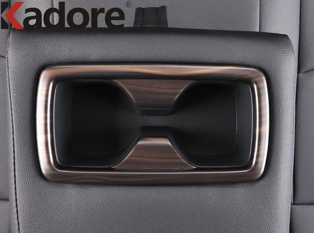 Для Toyota RAV4 RAV 4 2019 2020 2021 углеродное волокно внутренняя Обложка заднего сиденья