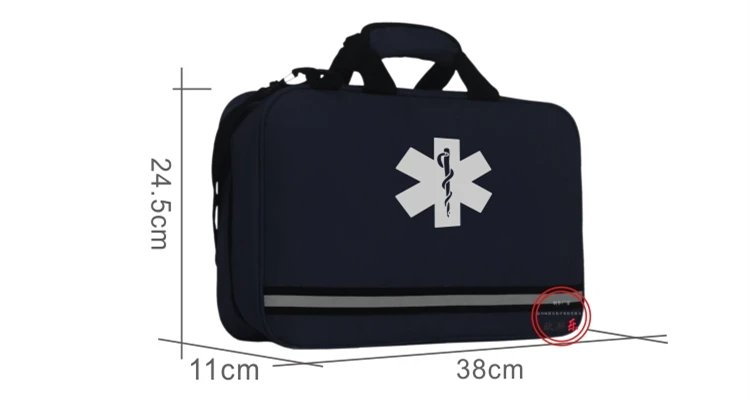 Спасательная Сумка Крест темно синего цвета набор для оказания первой помощи