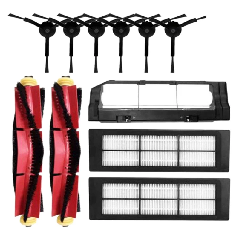 

11 шт., Сменные аксессуары для пылесоса Xiaomi Roborock S5 S6 S50 S51 E25 E20 E35