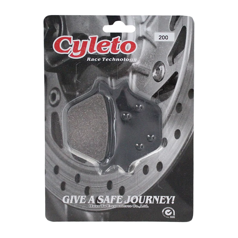 

Cyleto Motorcycle Front and Rear Brake Pads for Harley Dyna Series FXD FXDL FXDWG FXR FXRS FXRT FXRD FXLR 1988-1999