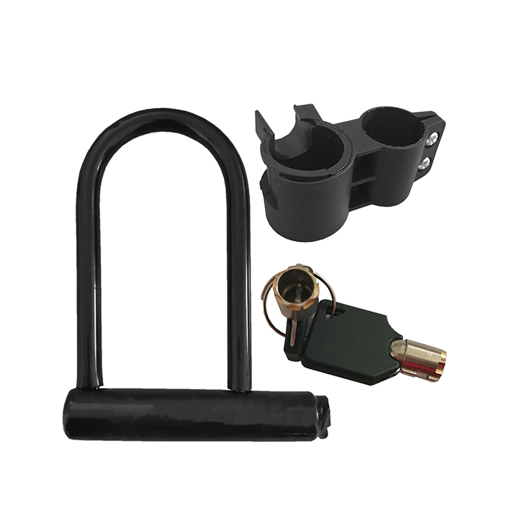 

Качественный велосипедный U-образный замок, замок на колеса для горного и дорожного велосипеда, 2 ключа, защита от кражи, замок для безопасно...