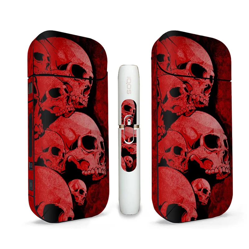 2 шт./лот крутой дизайн для IQOS чехол электронной сигареты универсальная наклейка 4