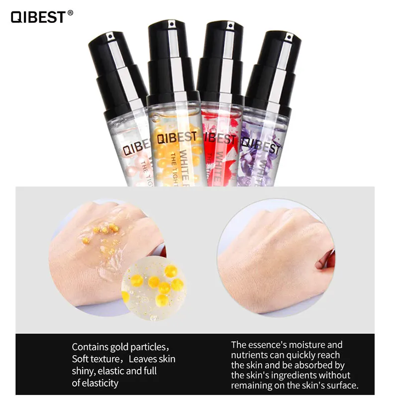 Qibest увлажняющая эссенция грунтовка для лица естественная Антивозрастная основа