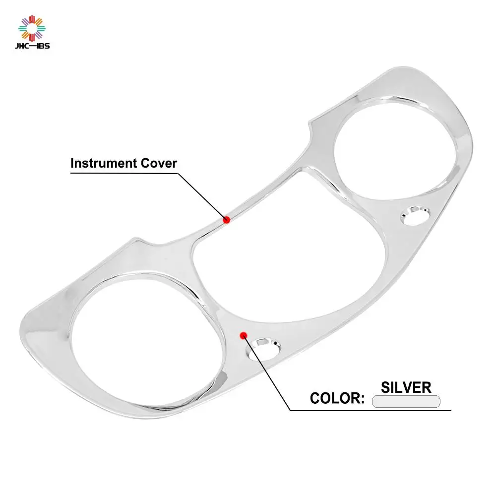 

Motorcycle Chrome Tachometer Speedometer Meter Gauge Trims Instrument Cover Accent For Honda Goldwing GL1800 GL 1800 2005 Moto