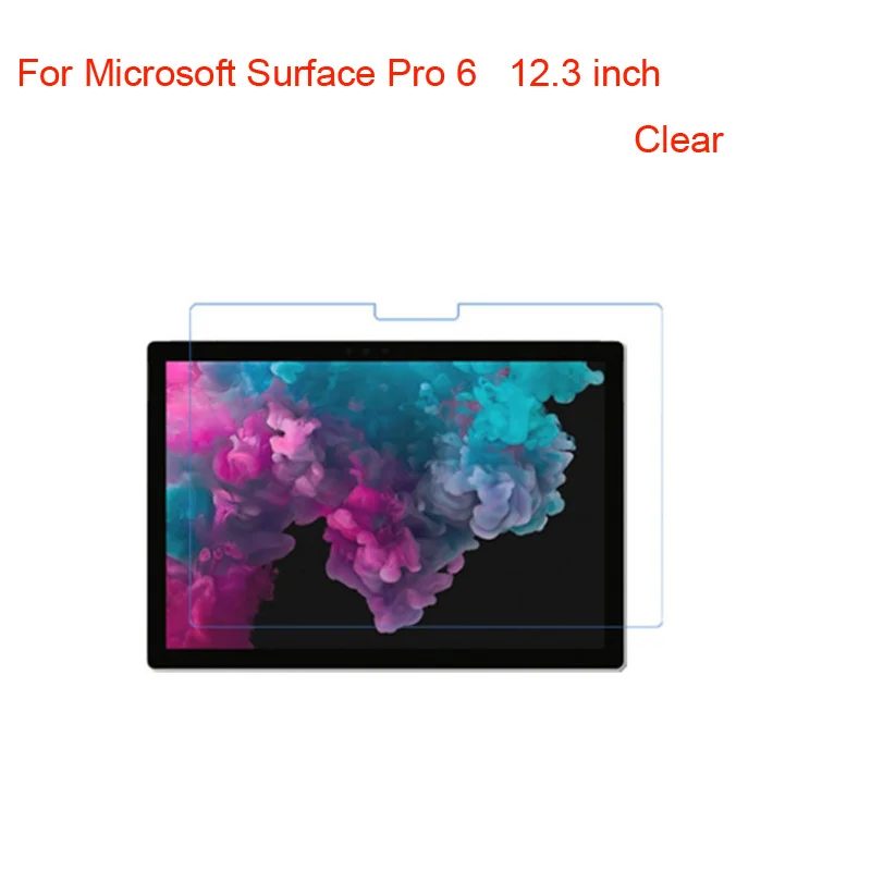 5 шт./лот HD прозрачная защитная пленка для экрана Microsoft Surface Pro 7/6/5/4 12 3 дюймов