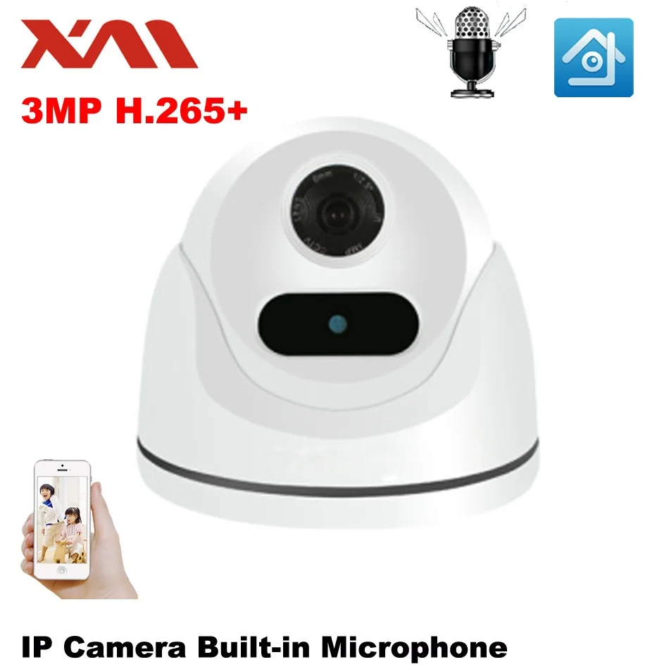 

IP-камера XM HD 3,6 МП купольная с ИК-объективом, мм