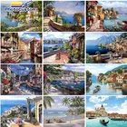 Картина по номерам на холсте с морским пейзажем, для взрослых