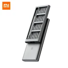 Набор прецизионных отверток 24 в 1 Xiaomi Mijia, 60HRC, магнитные биты, набор инструментов для ремонта из алюминия и стали S2