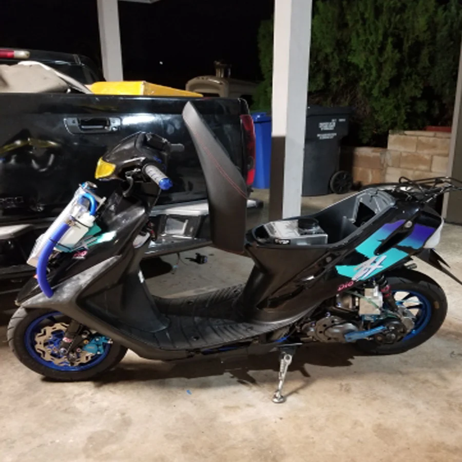 1 комплект декоративная Эмблема для скутера Honda DIO 50 ZX AF27 AF28 AF34 AF35 AF38 - купить по