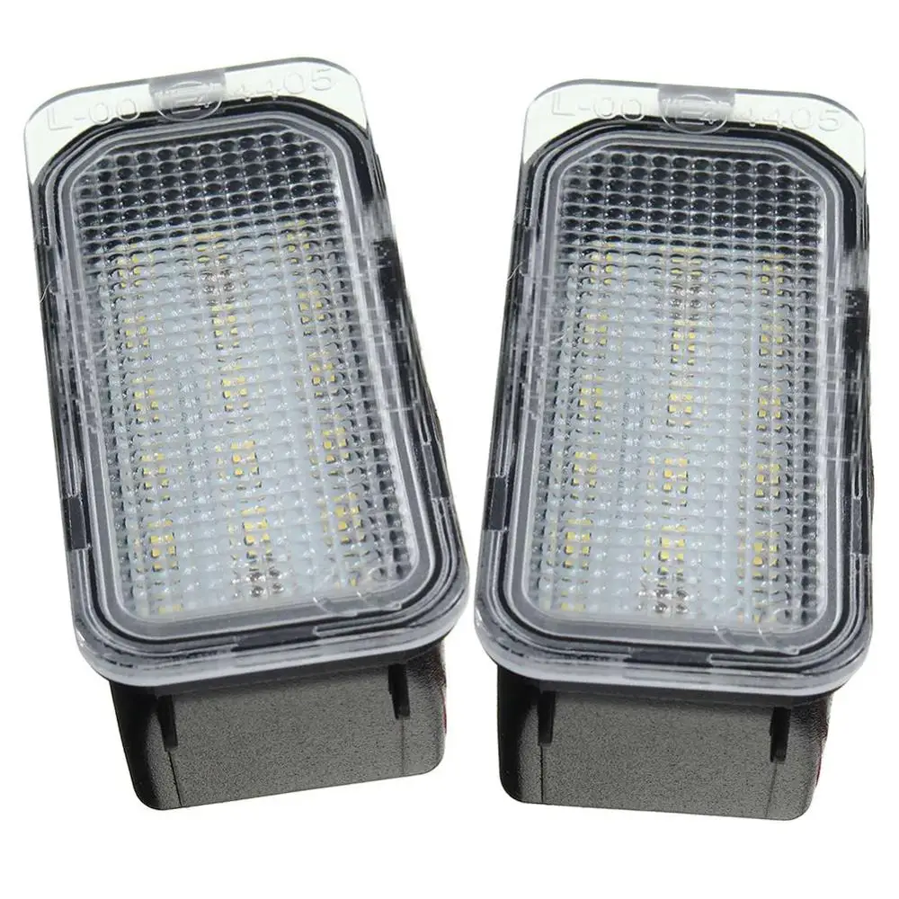2X Автомобильная задняя 18 LED SMD подсветсветильник номерного знака Лампа 6000K для Ford