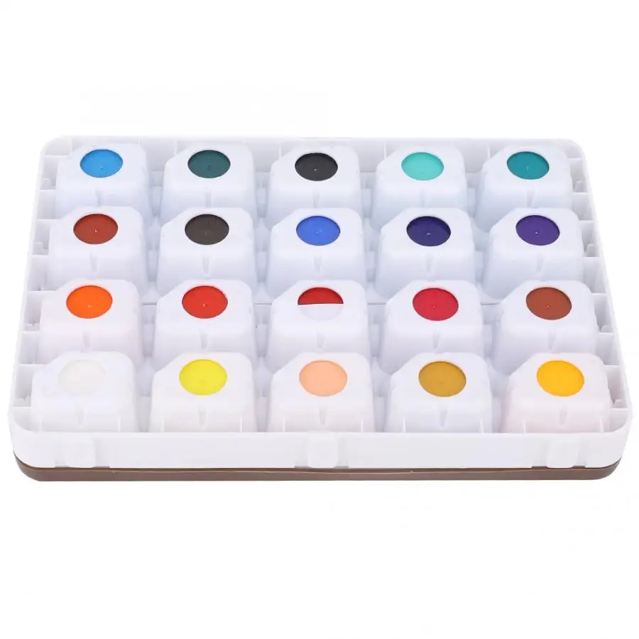 Набор акварельных красок для рисования 20 цветов 30 мл |