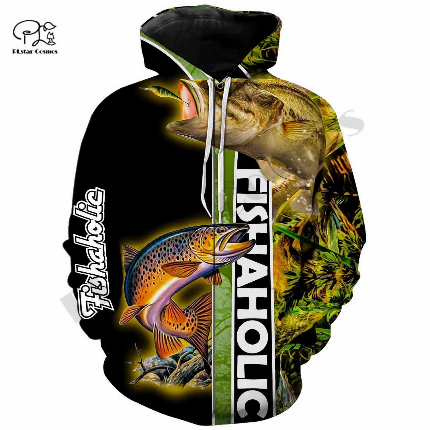 

PLstarCosmos 3DPrint Newest FISHAHOLIC Fisherman Fishing Funny Men/Women Harajuku Casual Streetwear Hoodies/Zip/Sweatshirt Style