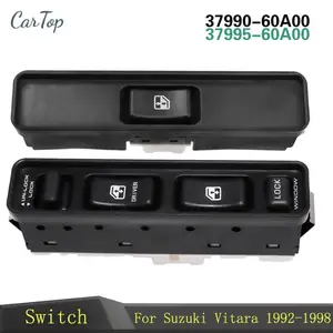 Переключатель управления электростеклом для автомобиля, левый и правый, для Suzuki Vitara 1992-1998, 37990-60A00, 3799060A00, 1 шт.2 шт.