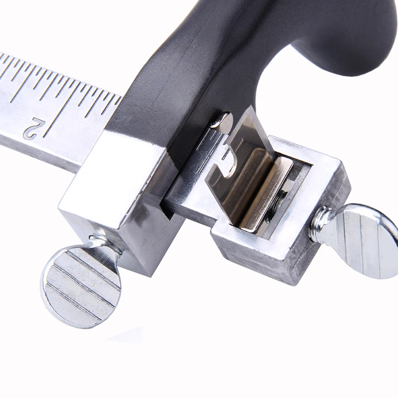 Регулируемый кожаный ремешок резак Кожа ремесло с полосатыми ремешками DIY ручной