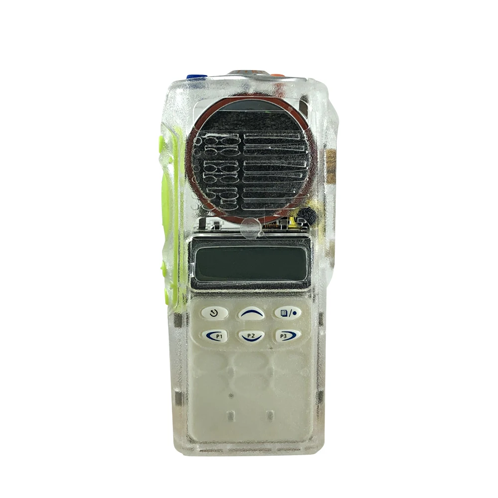 Walkie-talkies Replacement Repair Housing Case With Speaker & LCD Kit for HT1250 Limited-keypad Two Way Radio-VBLL