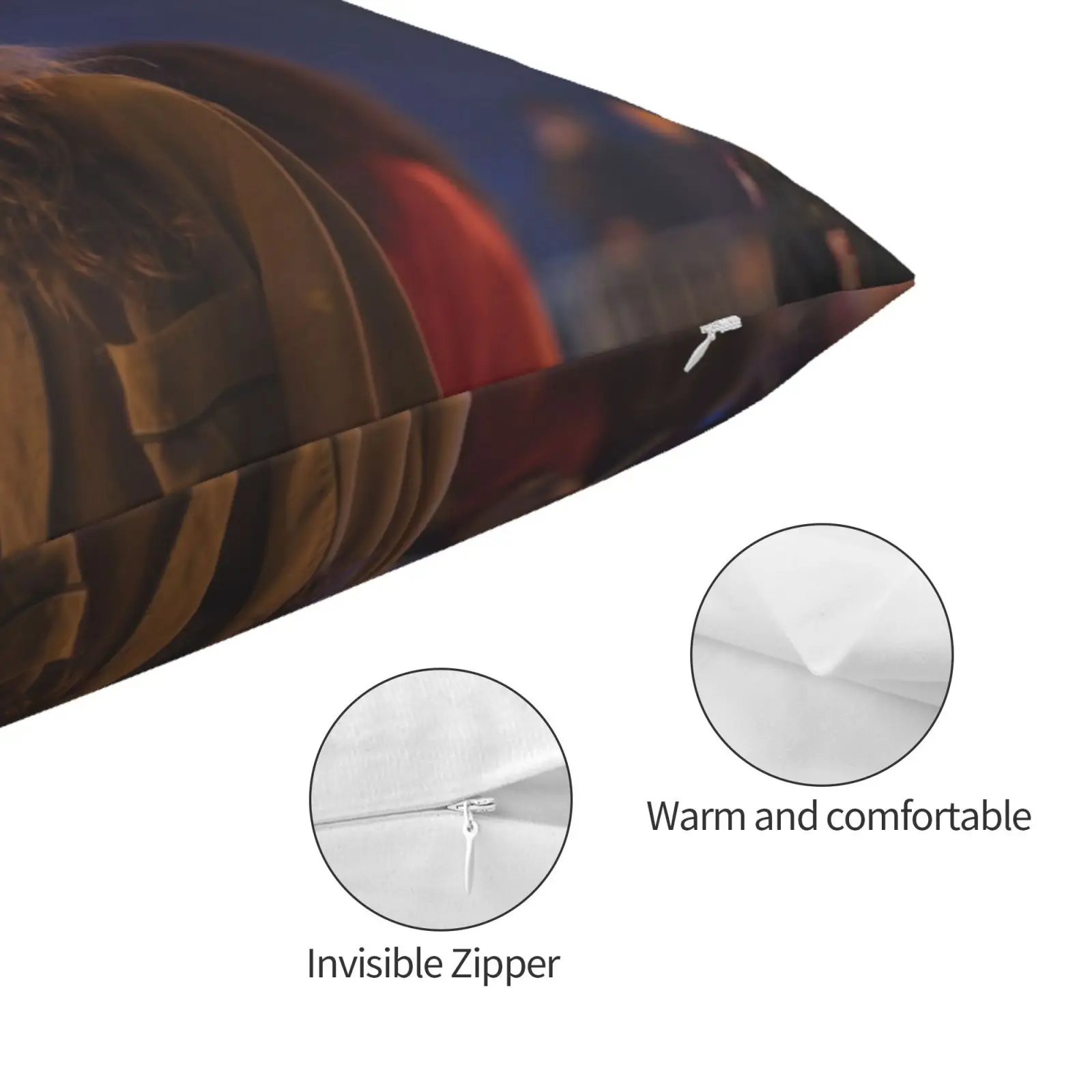 Чехол с подушкой молокория 20x30 50*75 диван спальня Смешные единороги средний палец
