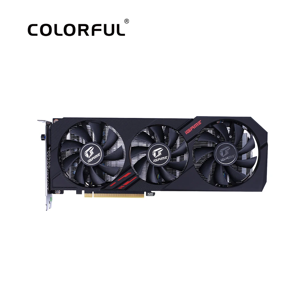 Красочная графическая карта iGame GeForce GTX 1660 Ti, ультра Nvidia GPU GDDR6 6G GTX 1660Ti 192 Bit, видеокарта для ПК PCI-E 3,0