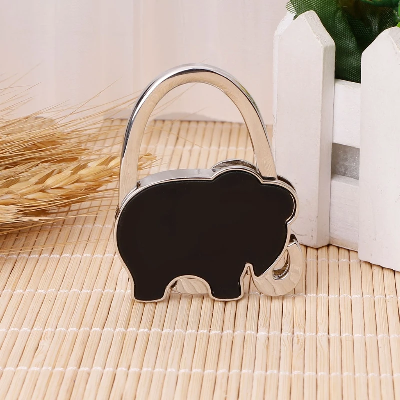 2020 Новая розовая Складная Настольная сумка крючок в форме слона вешалка кошелек