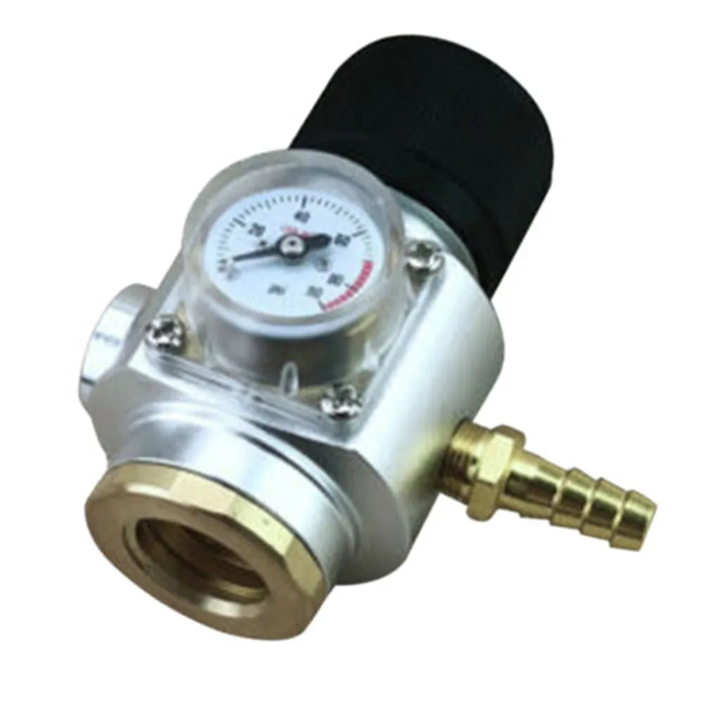 

CO2 Gas Regulator Gas Line Corny Cornelius Keg Charger Ball Lock Regulator Flow Gas Regulator Flowmeter Gauge Pressure Reducer
