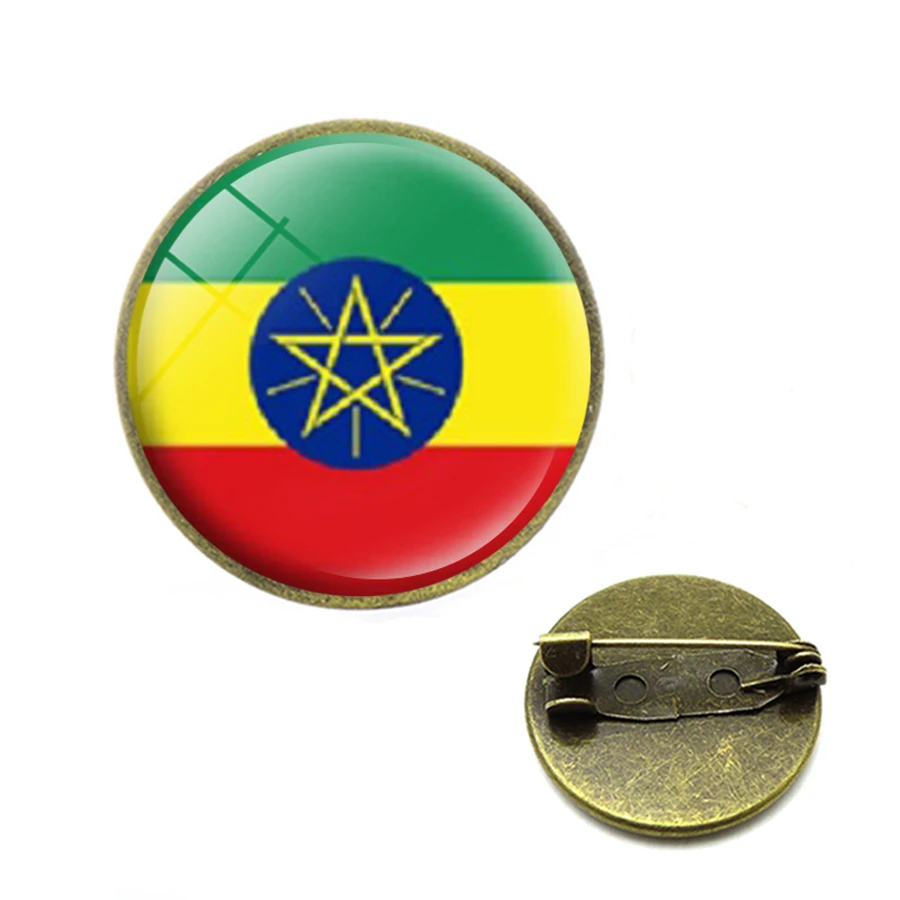 Национальные Броши с флагом Египет Южная Африка Somalia кенийский COG нигерийский