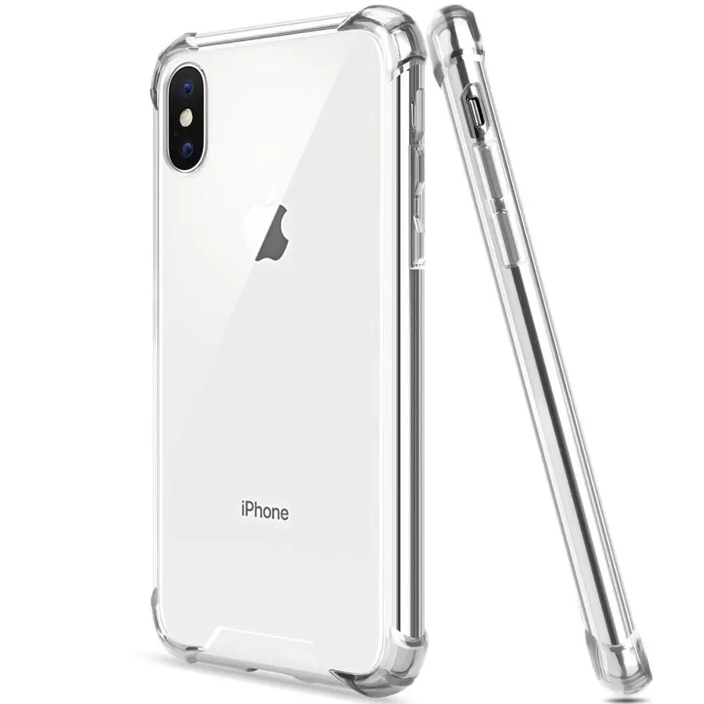 Роскошный Ударопрочный силиконовый чехол для телефона iPhone 7 8 6 6S Plus XS Max XR 11