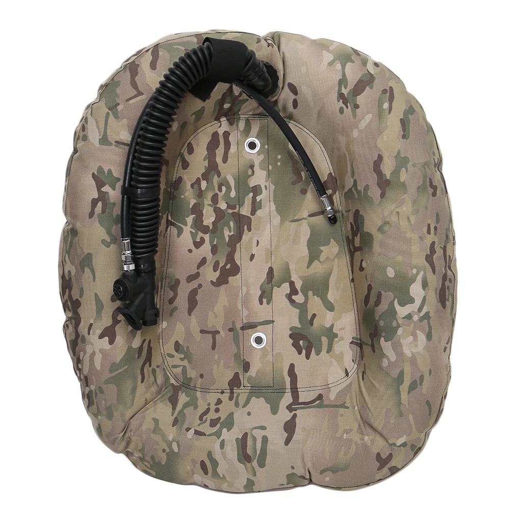 Camouflage 63x57cm Крыло пончик BCD пузырь 50 фунтов | 22,2 кг техническое снаряжение для дайвинга оборудование для двойной Танк/спаренные цилиндры Дайвинг пончик крыло - Цвет: Camouflage 63x57cm